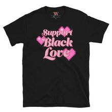 Load image into Gallery viewer, Support Black Love Electric Pink
