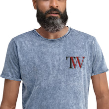 Load image into Gallery viewer, TW Logo Denim T-Shirt
