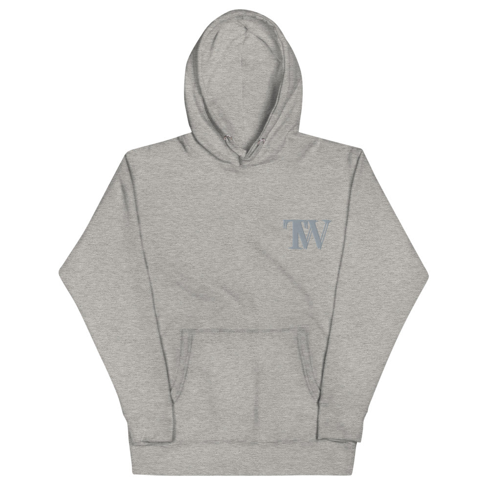 Embroidered TW Fleece Hoodie - Carbon